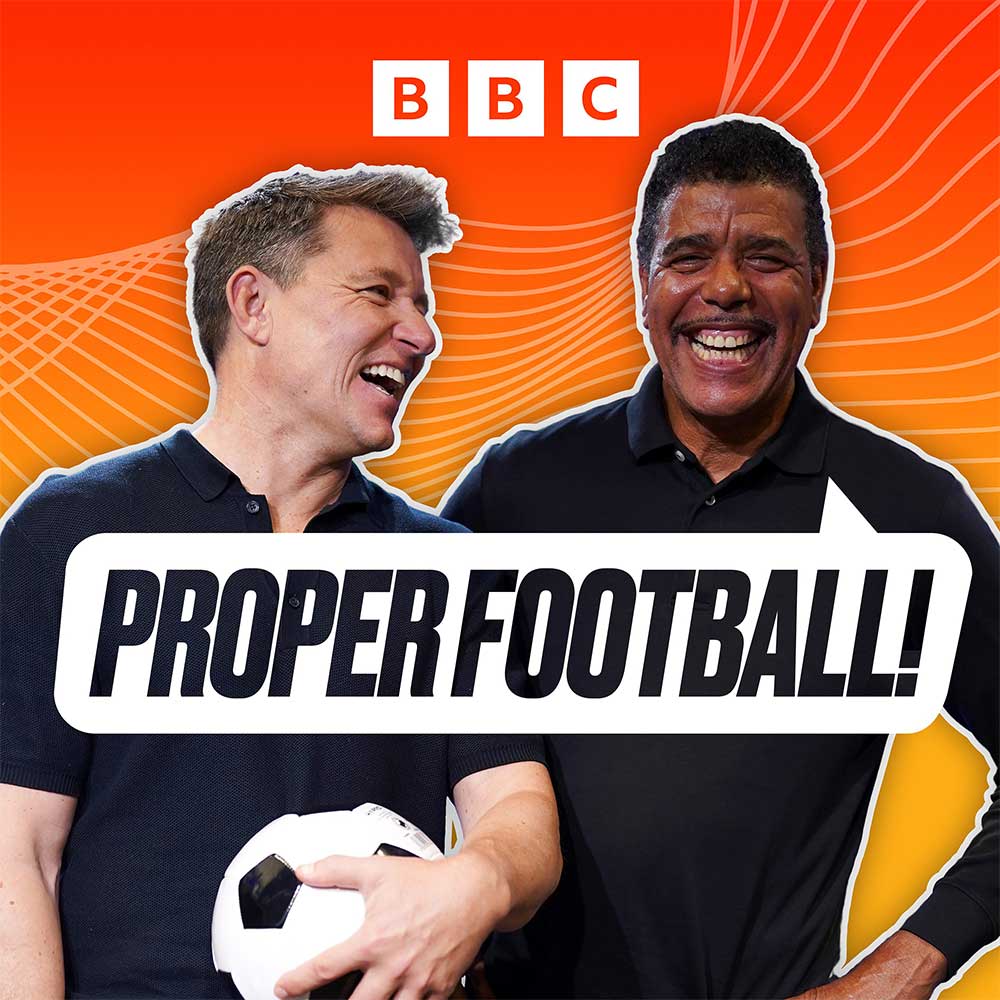 An image of Kammy & Ben’s Proper Football Podcast